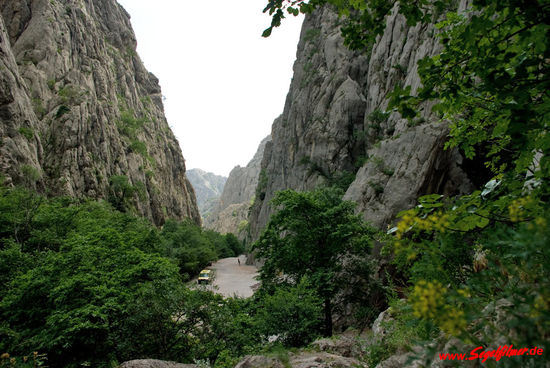 Die Paklenica-Schlucht