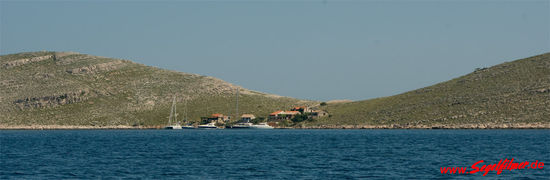 Die Opat Bucht am südlichen Zipfel der Insel Kornat