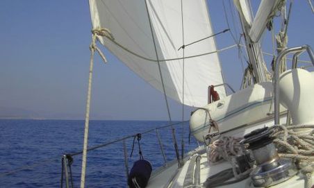 Endlich auf einer Yacht!