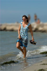 Grado: Strandspaziergang an der Costa Azzura