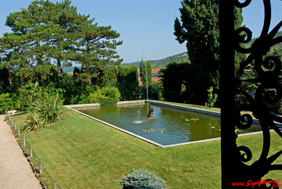 Im Garten des Schlosses von Duino