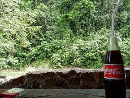 Dies war der Blick von unserem Guesthouse aus. Hammer!!! 