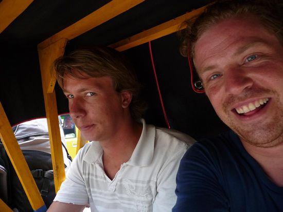 Rikschafahrt in Medan