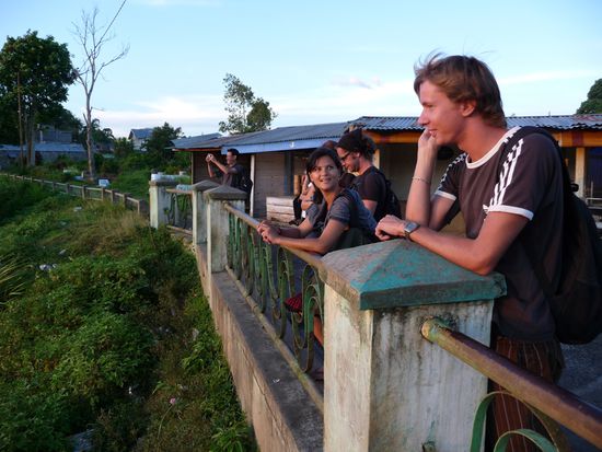 Stephan und Patricia am geniessen