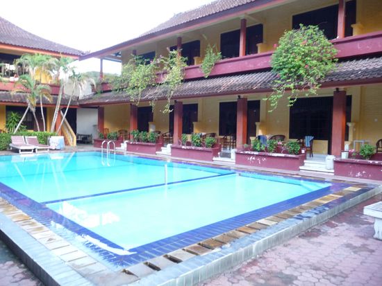 Unser Hotel in Kuta
Sogar mit Pool!!!