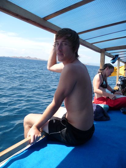 Simon unser Tauchkompan