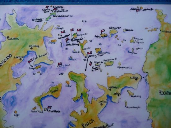 Der ganze Komodo Nationalpark