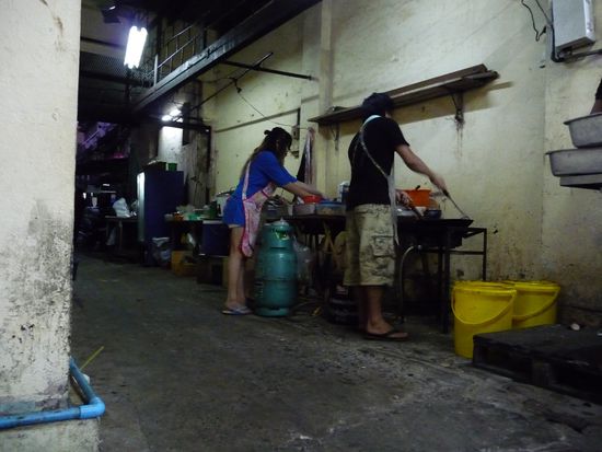 Hier wurde fuer uns gekocht