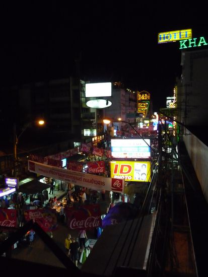Von der Roof Top Bar aus