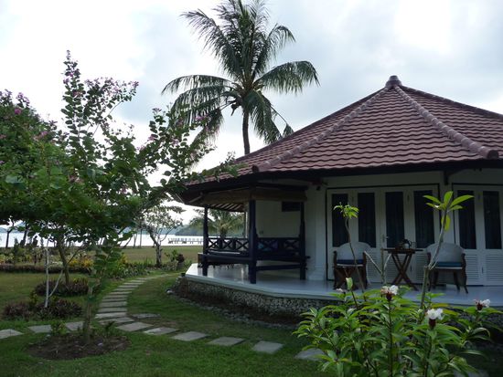 Unser riesen Bungalow!!