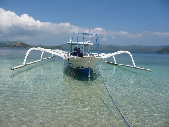 Unser Tauchboot
sieht irgendwie aus wie eine riesen Spinne 