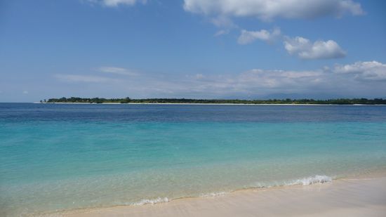 Blick auf Gili Meno