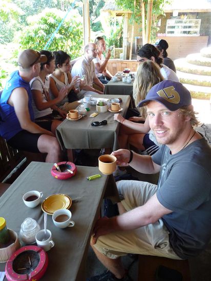 Und hier getrunken 
War wirklich gut