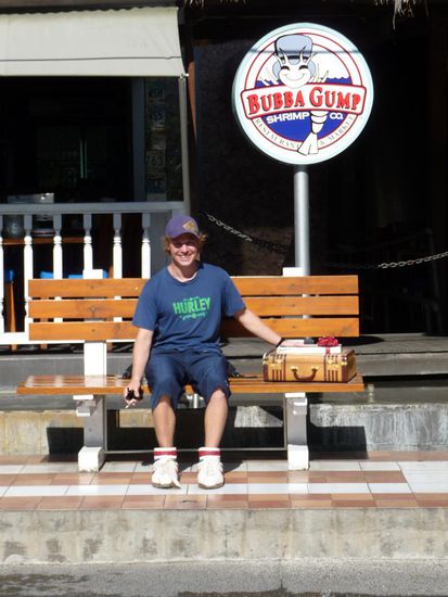 Und ich bin bei Bubba und Forest bei BubbaGump Shrimps eingestiegen und werde jetzt Shrimpfischer