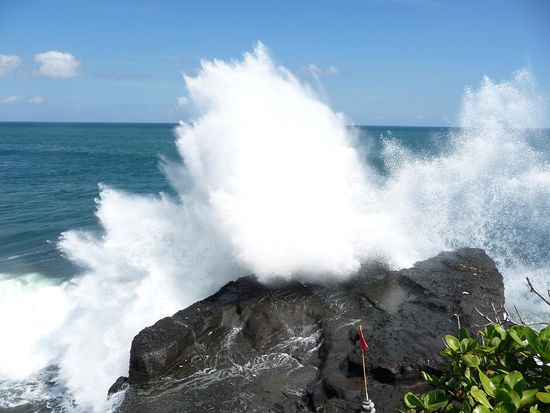 Die Wellen welche da ankamen waren wirklich heftig!!!