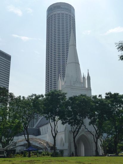 Eine Kirche im Kolonialviertel