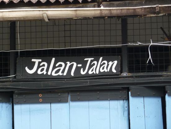 Das Jalan Jalan von aussen
leider habe ich vergessen im inneren Bilder zu machen 