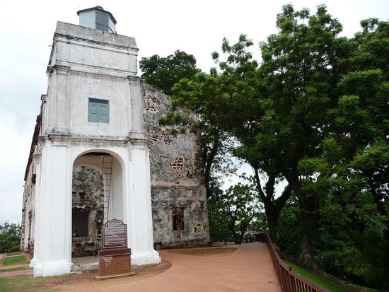 St. Paul Church auf dem Bukit St. Paul