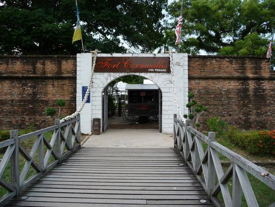 Eingang zum Fort
