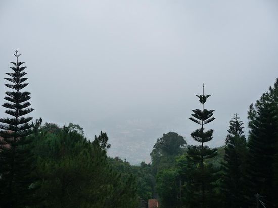 Die Aussicht war leider nicht so der Hammer