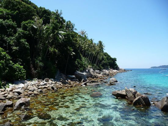 Hier war ich Schnorcheln