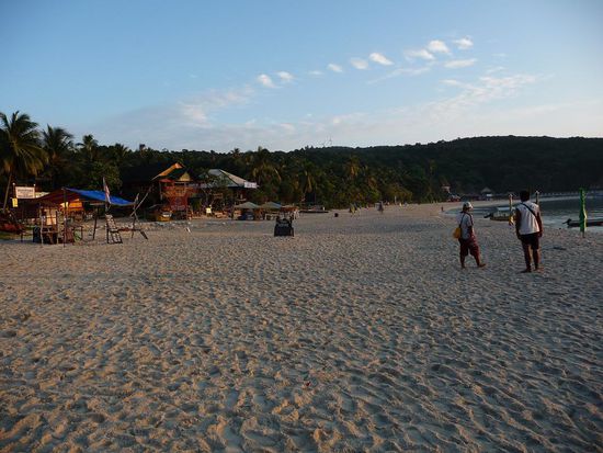 Nochmals die Beach
fast Menschenleer so frueh am Morgen