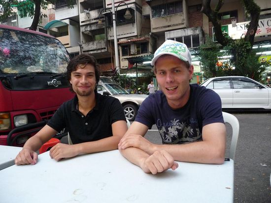 In KL habe ich dann Mashud und Simon, welche ich in Melaka kennenlernte wiedergetroffen