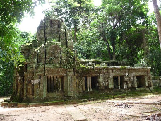 Eingang zum Ta Prom Tempel