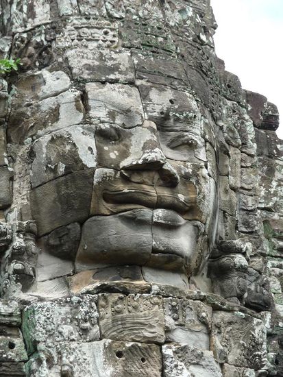 Ueberall sind diese Gesichter zu sehen