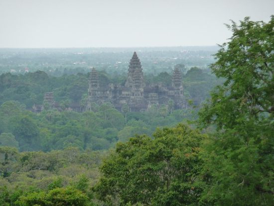 Blick auf Angkor Wat