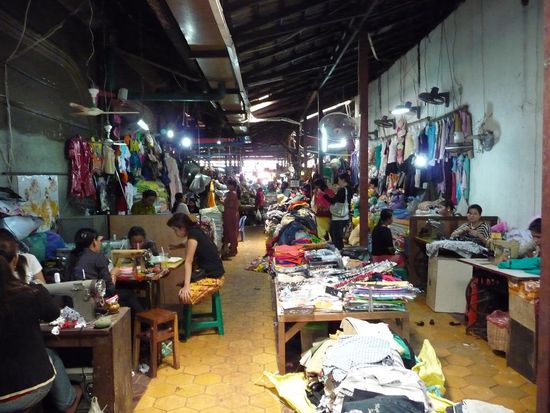 Markt in Siem Reap