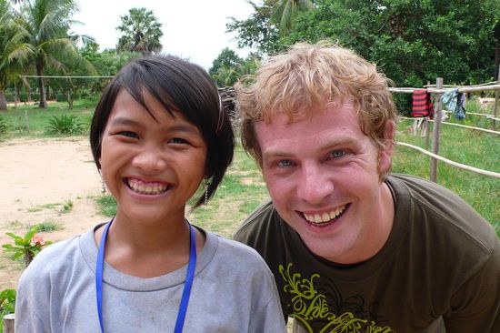 Sie hat ein wahnsinns Laecheln