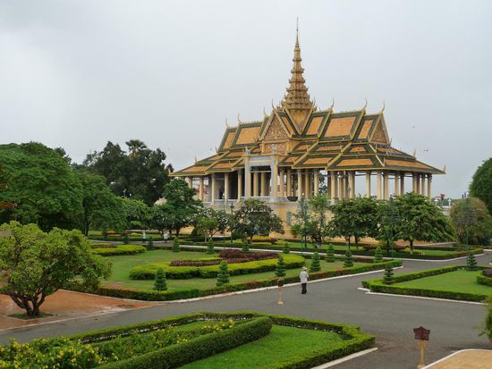 Ein Gebaeude des Koenigpalasts