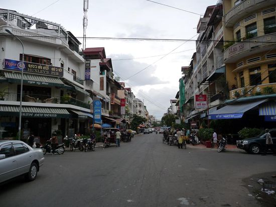 Unterwegs in den Strassen von Phnom Penh