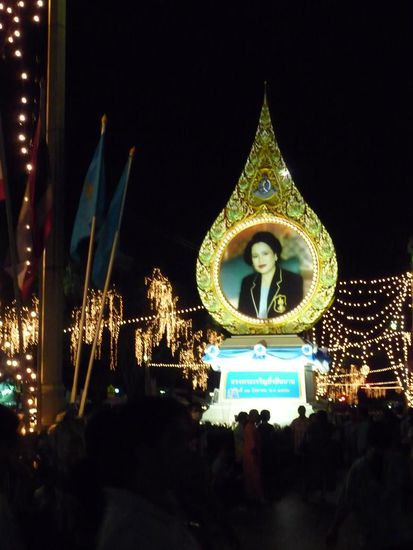 Es war Partystimmung als ich in Bangkok ankam 