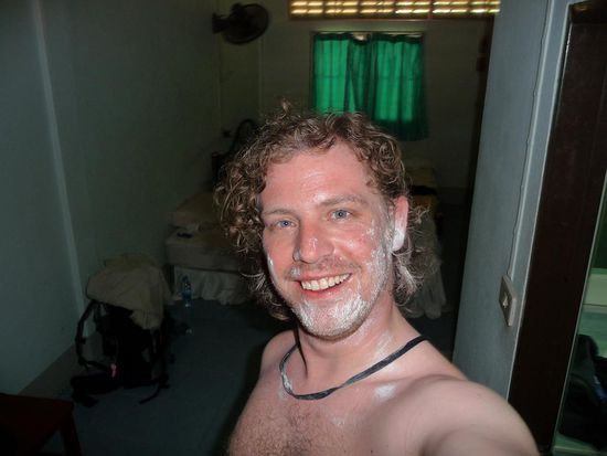 Ich, nach dem besorgen neuer Fip Flops