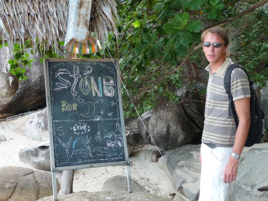 Und eine Bar die mal so richtig passte  
"Ha ich muesse lache wo ich das gseh ha" 