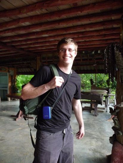 Silvan beim aufbrechen 