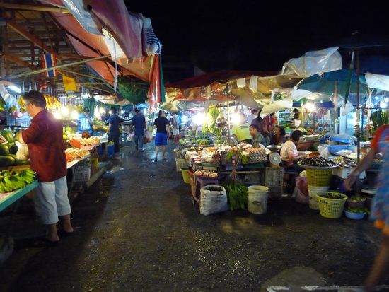 Nightmarket in Phuket Stadt