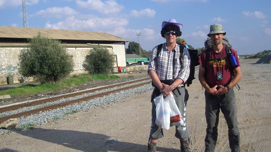 Pepe der Oberpilger und Luc...der Belgier, der sein 44. Geburtstag bestimmt nie mehr vergisst, dank mir...haha!!