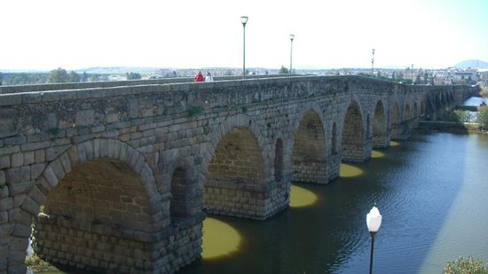 ...die alte Roemerbruecke in Merida!!!