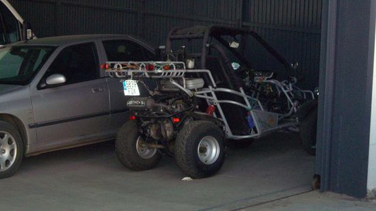 ...und BASTI wollt uns eigentlich mit dem Steinbar-Buggy abholen....