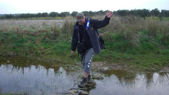 ...diesmal bleib ich trocken...an den fuessen!!!