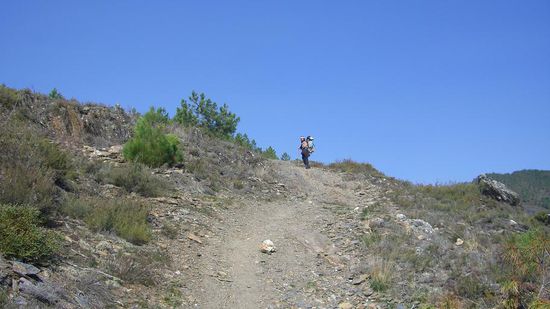 eine meiner Mitpilgerinnen aus der Schweiz!!!
