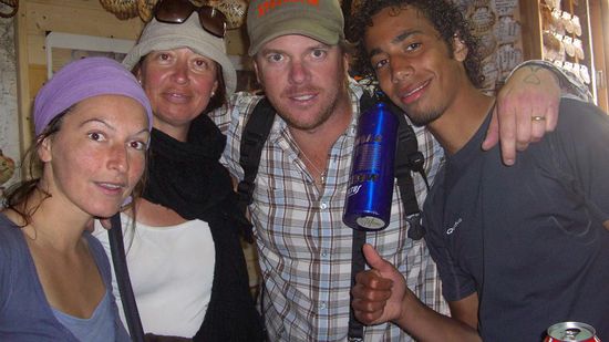 haha, meine franzoesischen Mitpilger...
hey taha....m+ms and mais???? ohmmmm