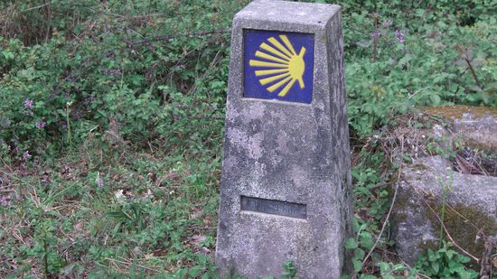 ...und die ganzen Wegweiser den ich 1100km gefolgt bin....