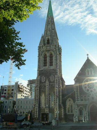 Kathedrale in der Morgensonne