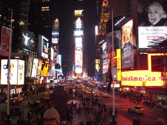 Times Square - da ist immer was los