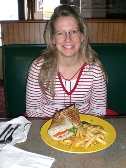 Ja im Diner war es auch lecker. 