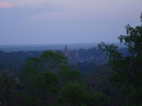 Angkor Wat in der Dämmerung
